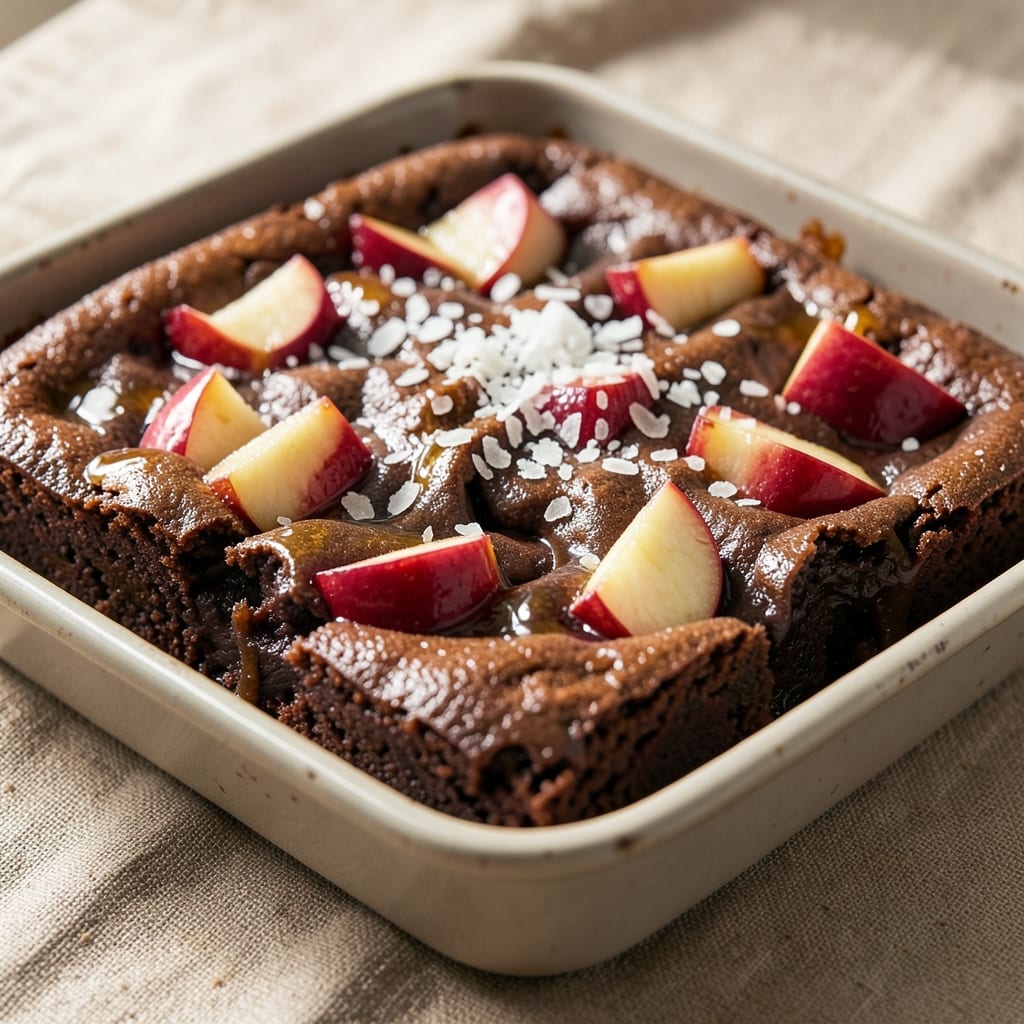 Apple Brownie Recipe 3 Ingredients: Ultra Fudgy Richness in One Bowl