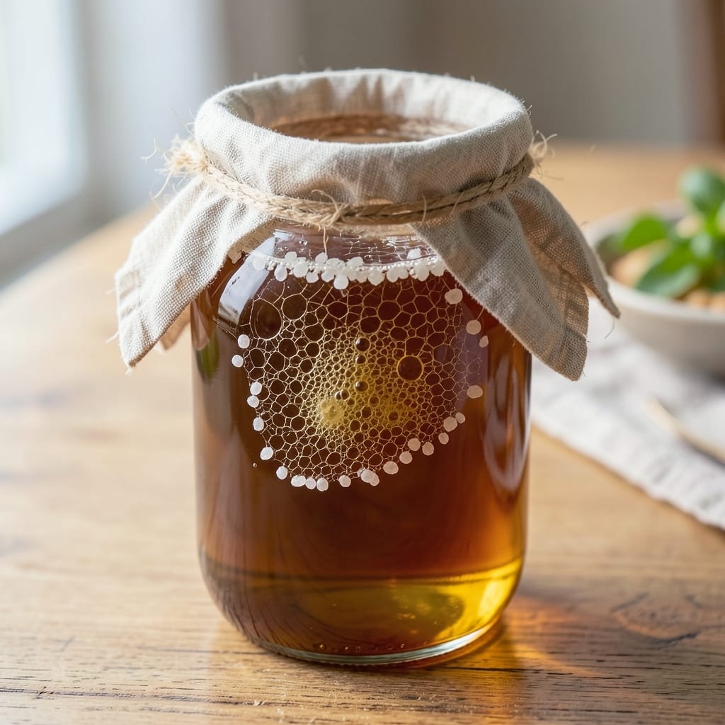 Apple Cider Vinegar Mother Recipe: Fermented Probiotics in 7 Days