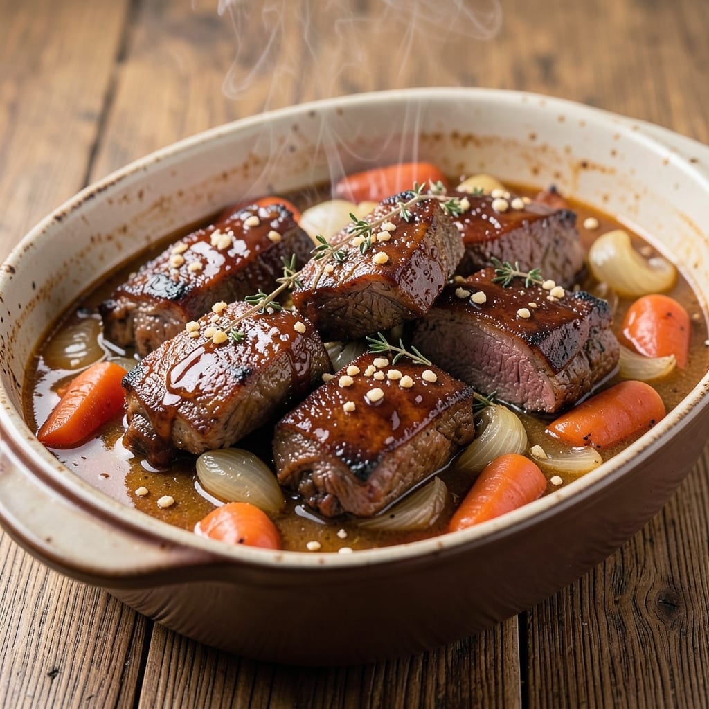 Apple Cider Braised Short Ribs Recipe: Deep-Rich Flavor From Slow Simmered Spice