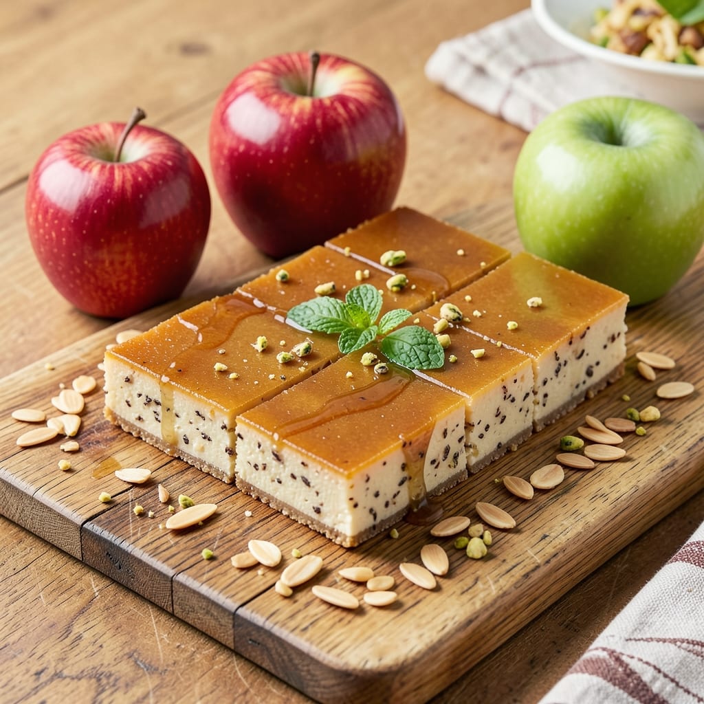 Apple Burfi Recipe: Nutty Cardamom Crunch With Silky Caramelized Apples