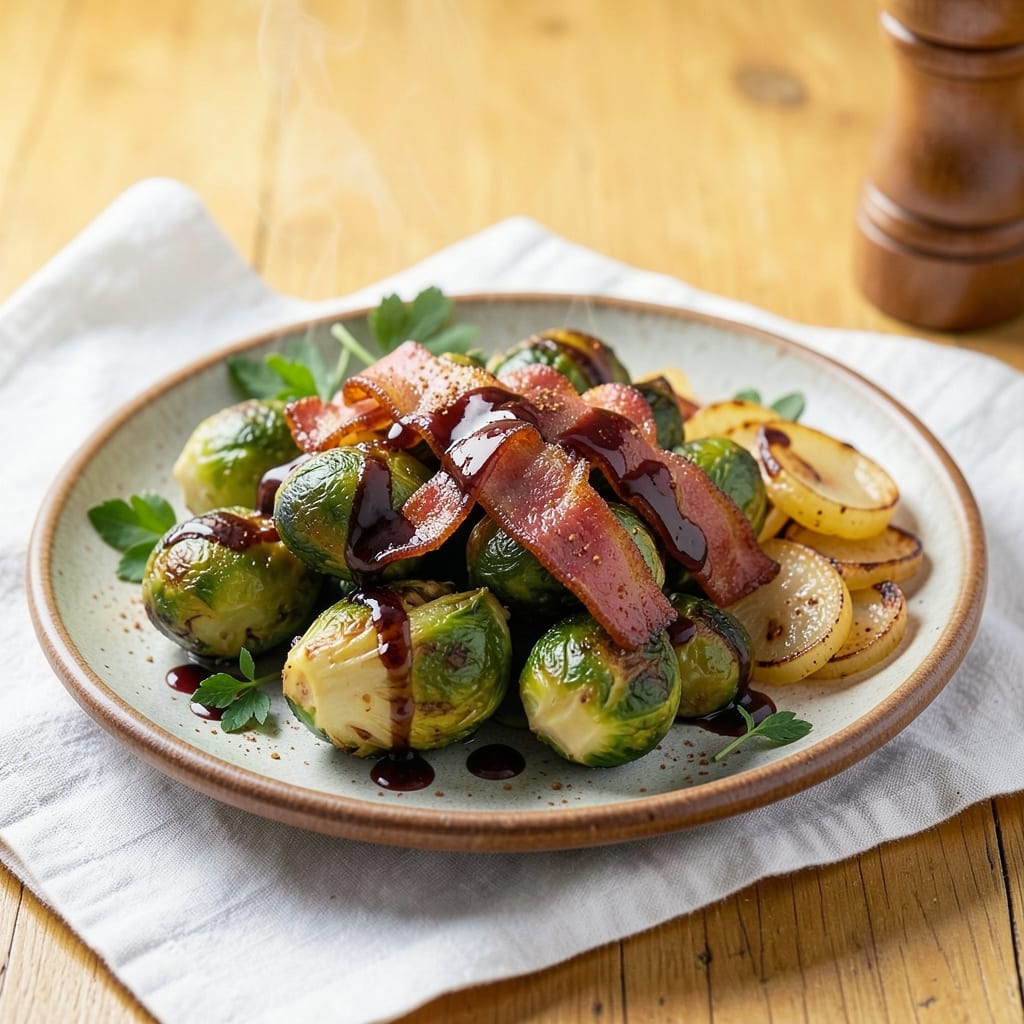 Apple Cider Brussels Sprouts Recipe: Caramelized Crunch with Spiced Sweetness