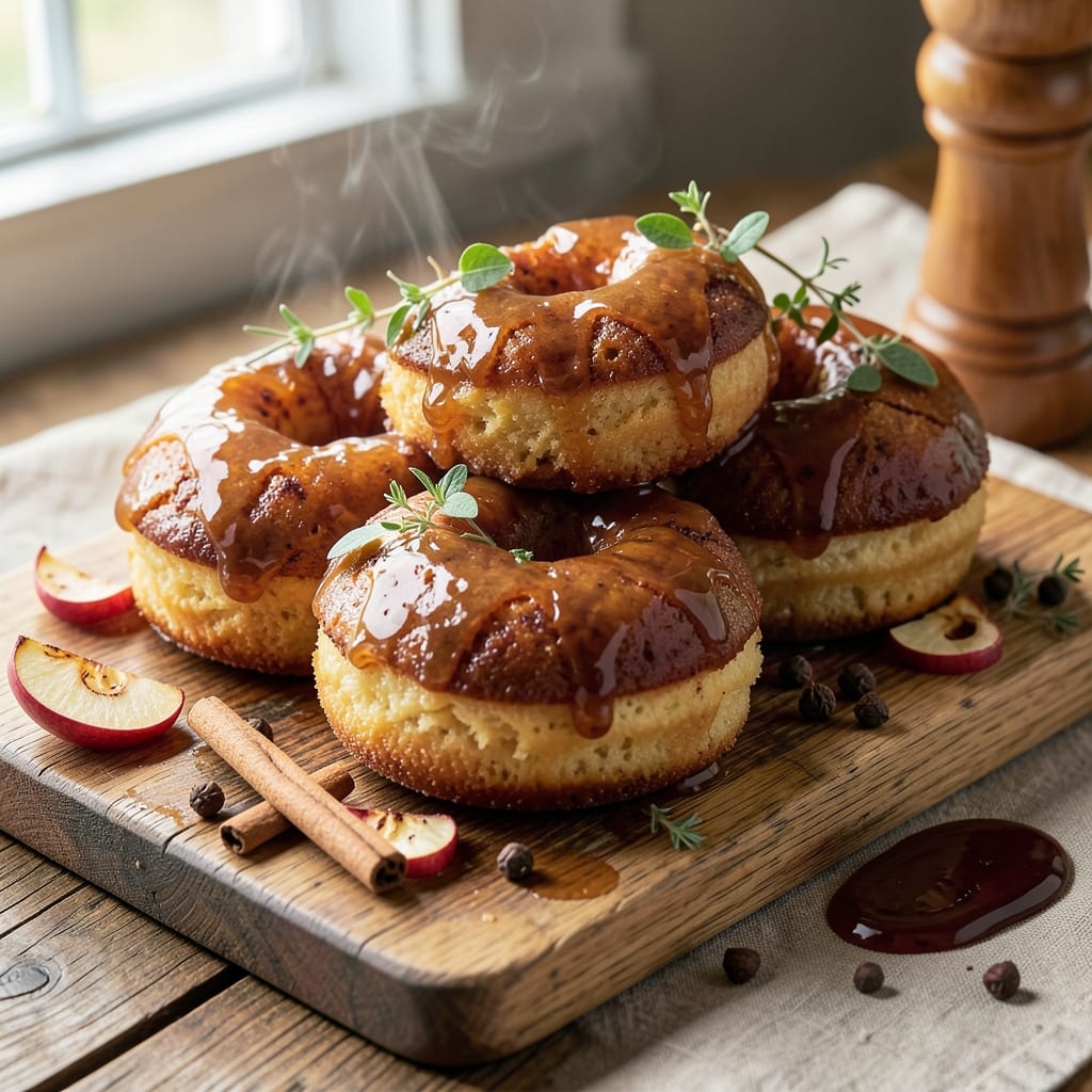 Apple Cider Donuts Recipe: Vermont-Style Spiced Bites with Caramel Dip