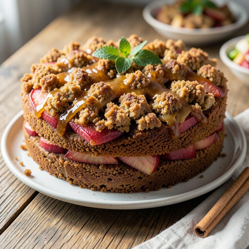 Apple Cinnamon Streusel Cake Recipe: Warm Spice Crunch With Gooey Apple Layers