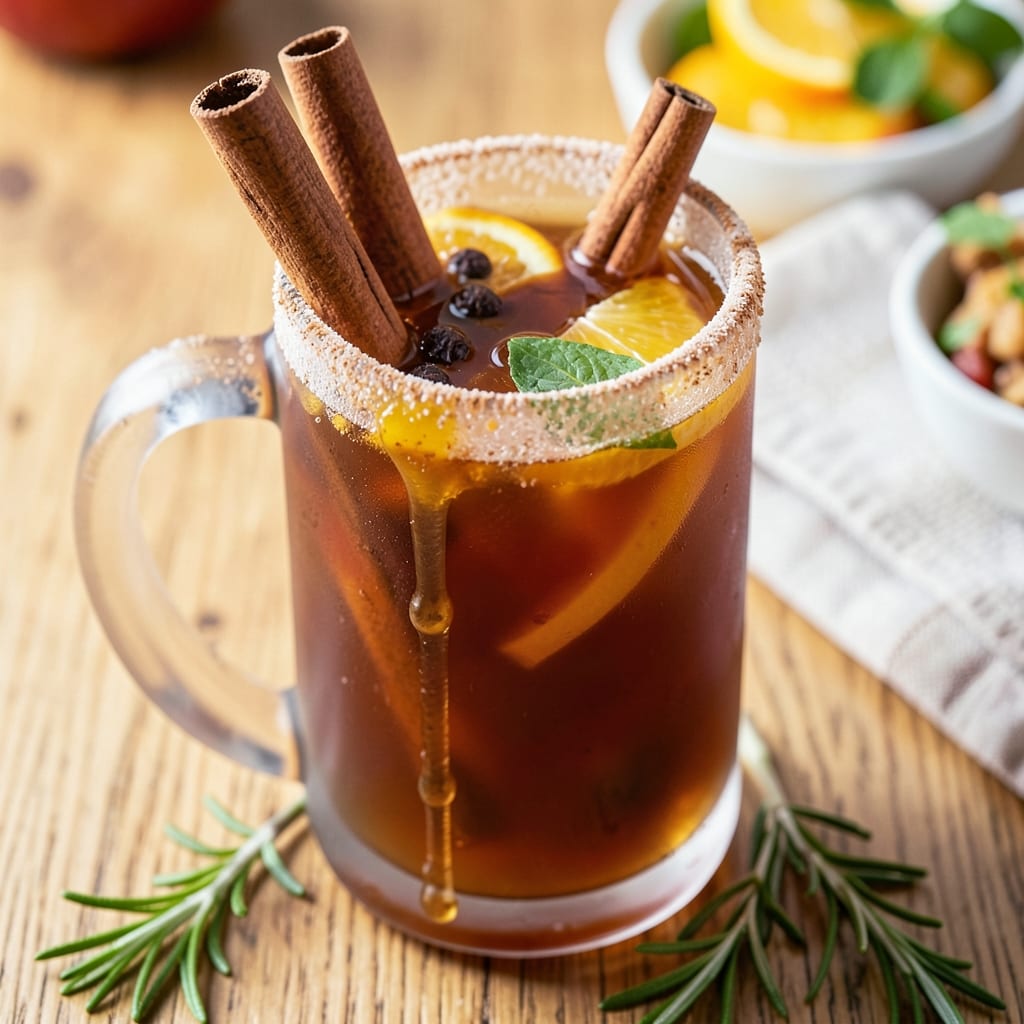 Apple Cider Sangria Recipe With Fireball: Spiced Boozy Sipper That Warms Crowds