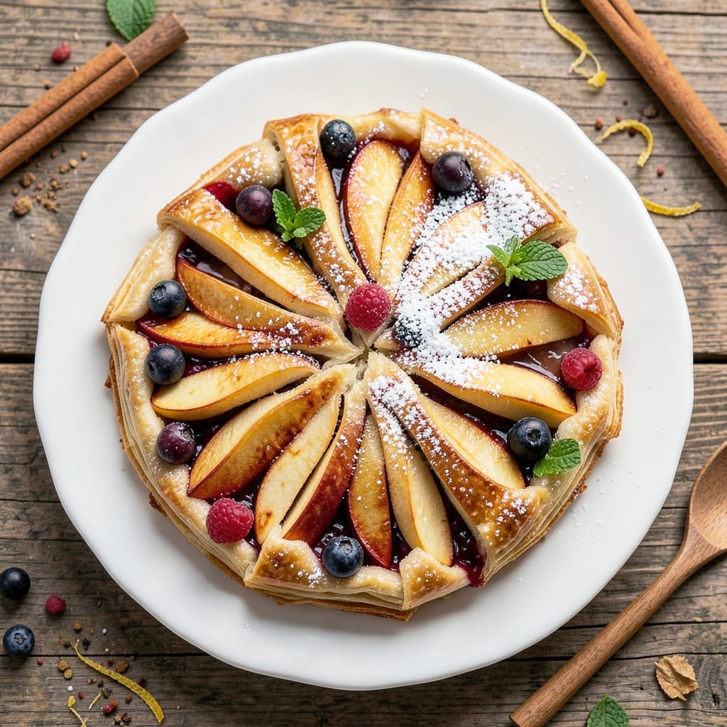 Apple and Berry Strudel Recipe: Flaky Layers With Warm Fruit Filling