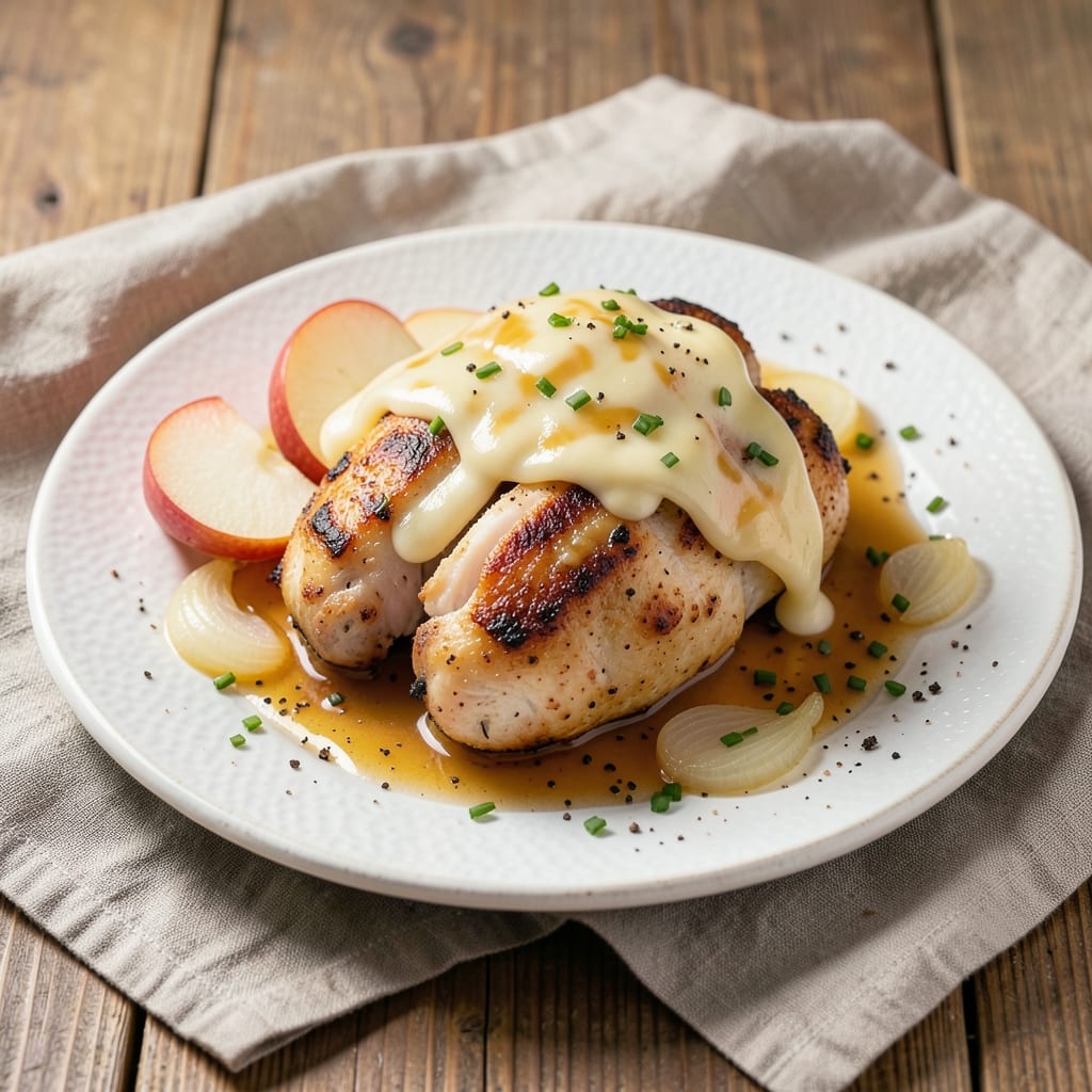 Apple Cheddar Chicken Recipe: Savory-Sweet Pan-Seared Bites