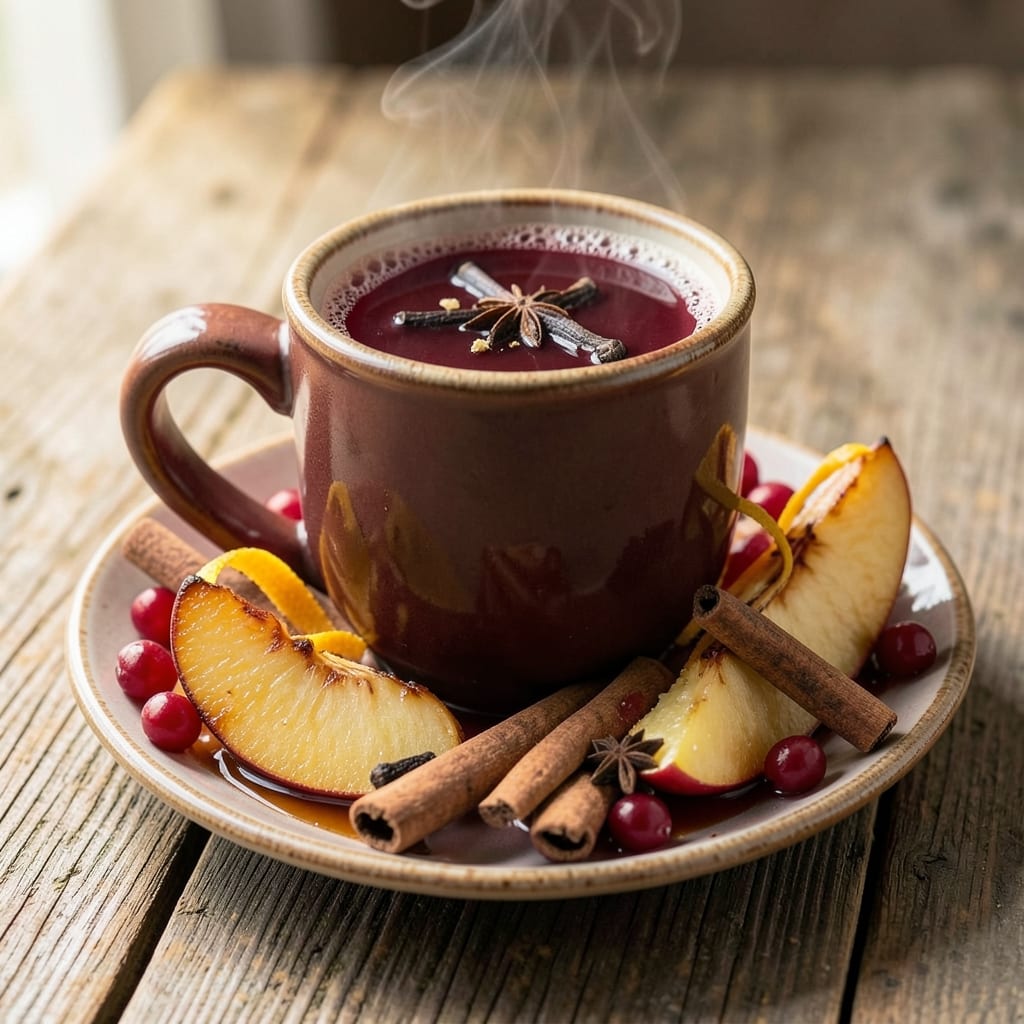 Apple Cranberry Cider Hot Recipe: Spiced Simmer With Bursting Fruit Flavor