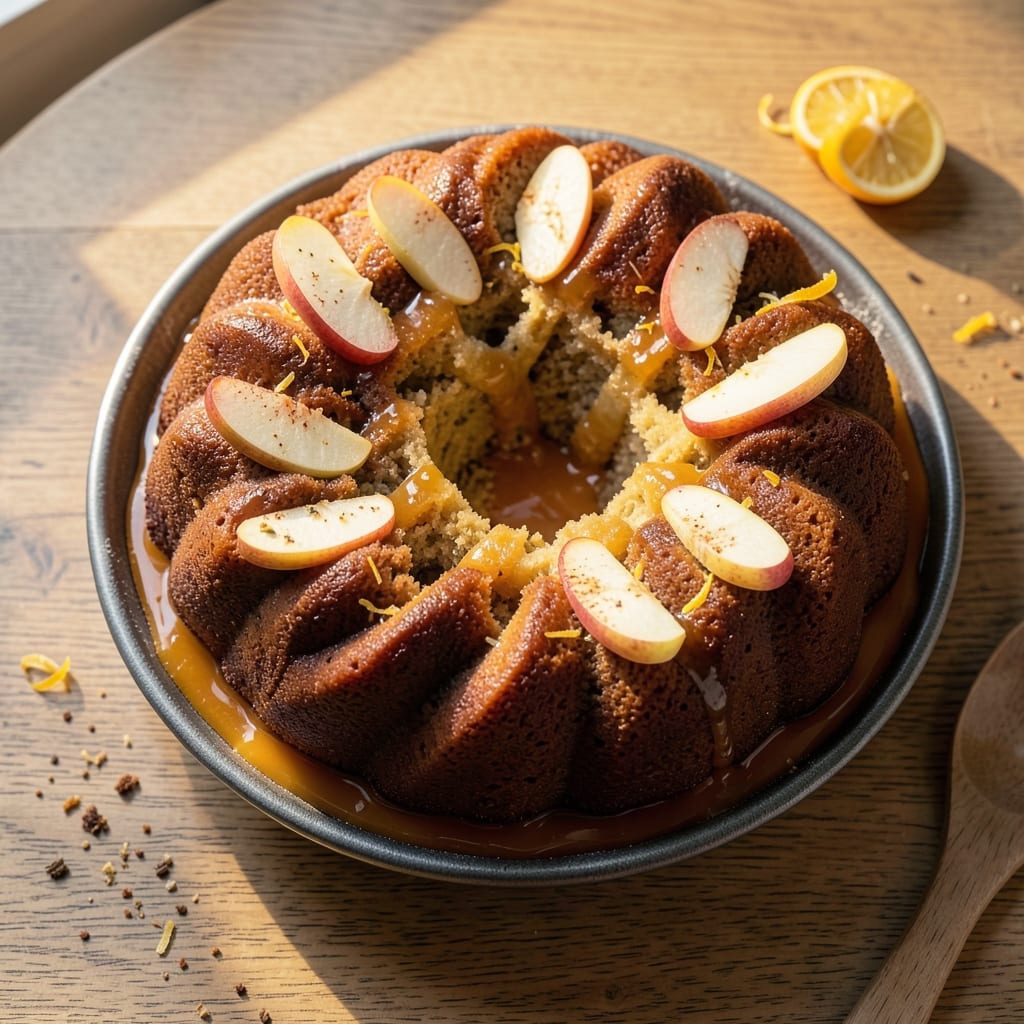 Apple Bundt Cake Recipe With Orange Juice: Citrus-Infused Moistness in Every Bite