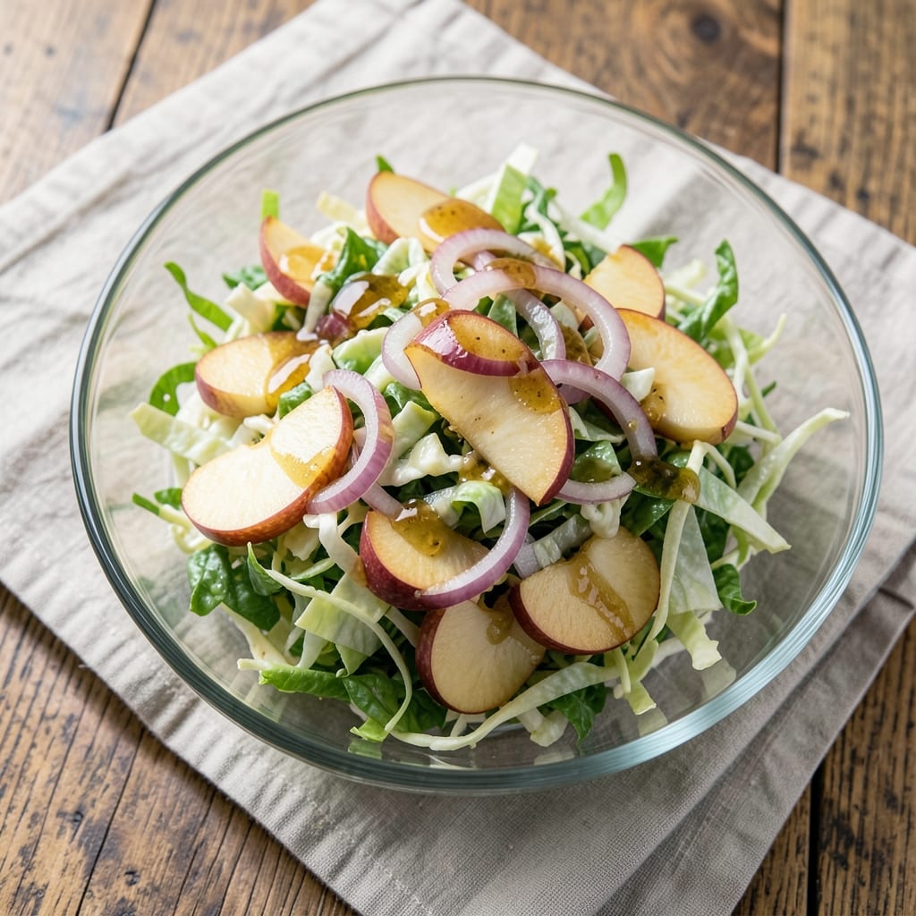 Apple Coleslaw Salad Recipe: Crunchy Apple and Cabbage Bite in 15 Minutes