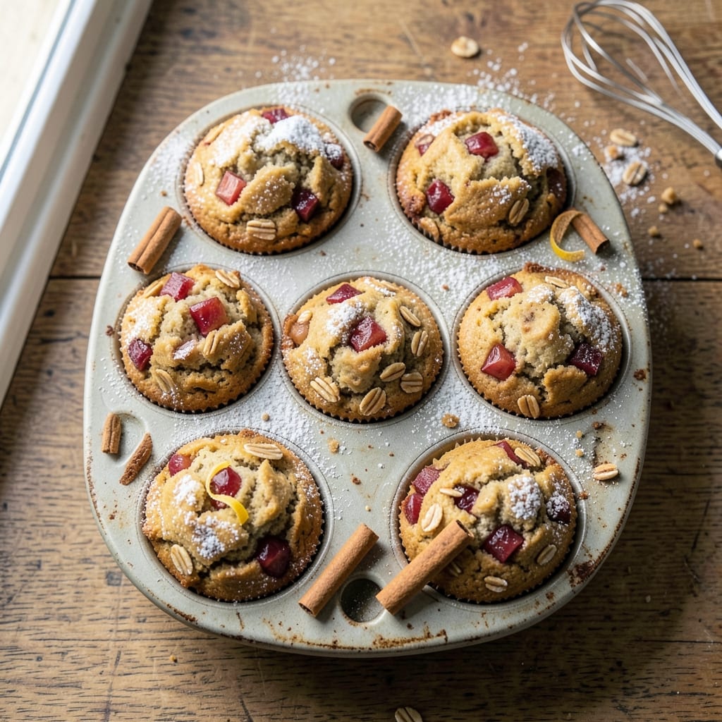 Apple Cinnamon Oatmeal Muffins Recipe: Warm Spiced Bites With Buttery Streusel Topping