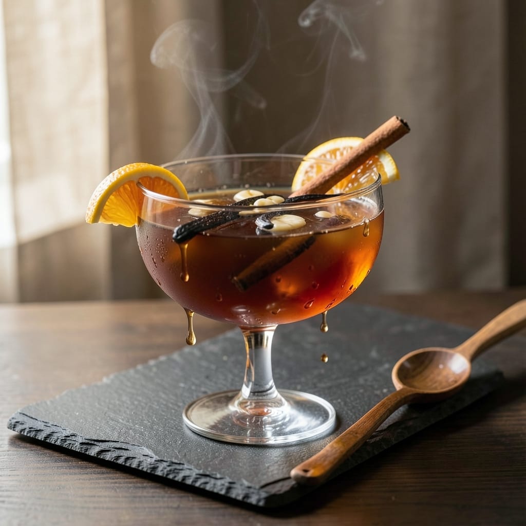 Apple Cider Rum Cocktail Recipe: Spiced Autumn Sipper With Boozy Vanilla Kick