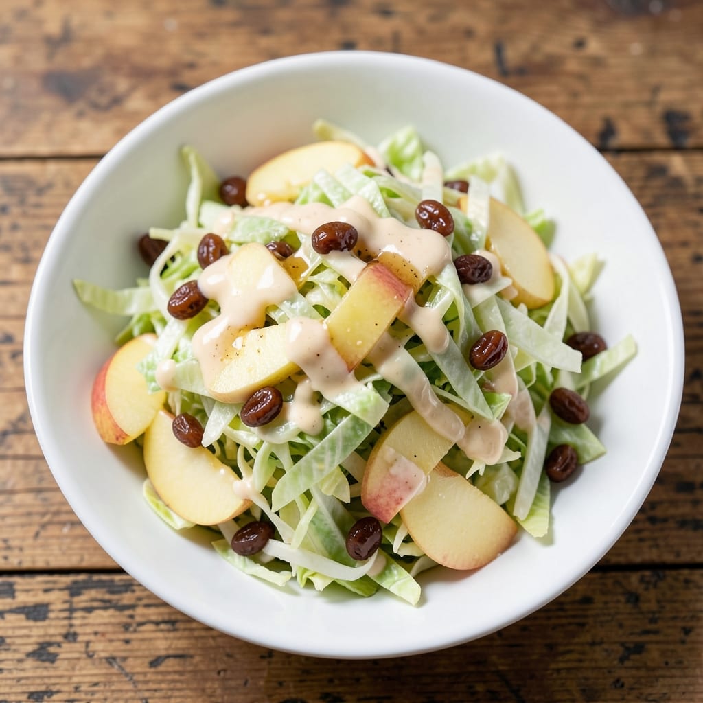 Apple Craisin Coleslaw Recipe: Crunchy Sweetness With Tangy Zing