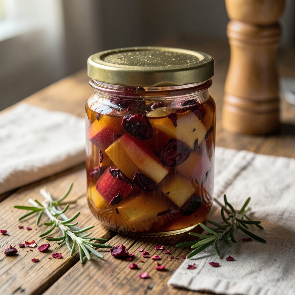 Apple and Rosehip Jelly Recipe: Tart-Bright Spread for Toast and Pastries
