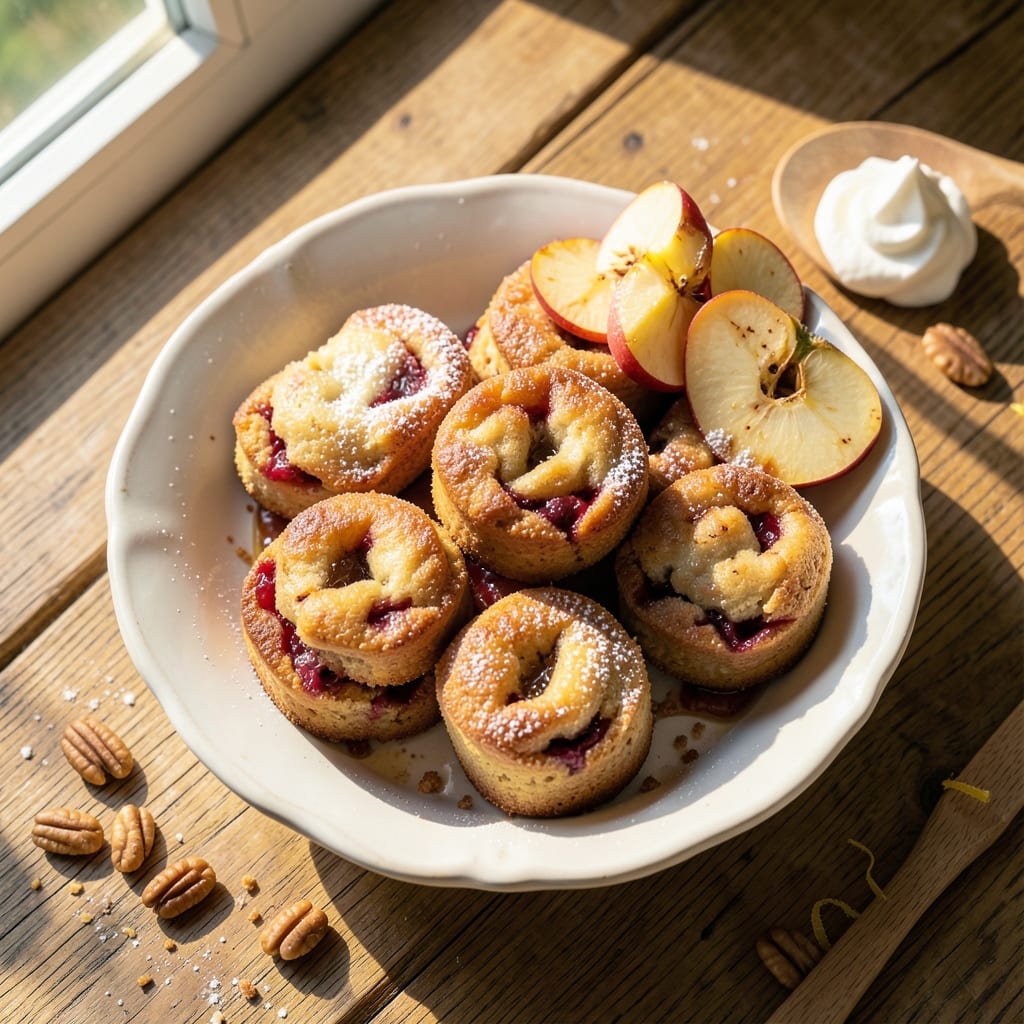 Apple Cakelets Recipe: Mini Cakes With Spiced Apple Filling