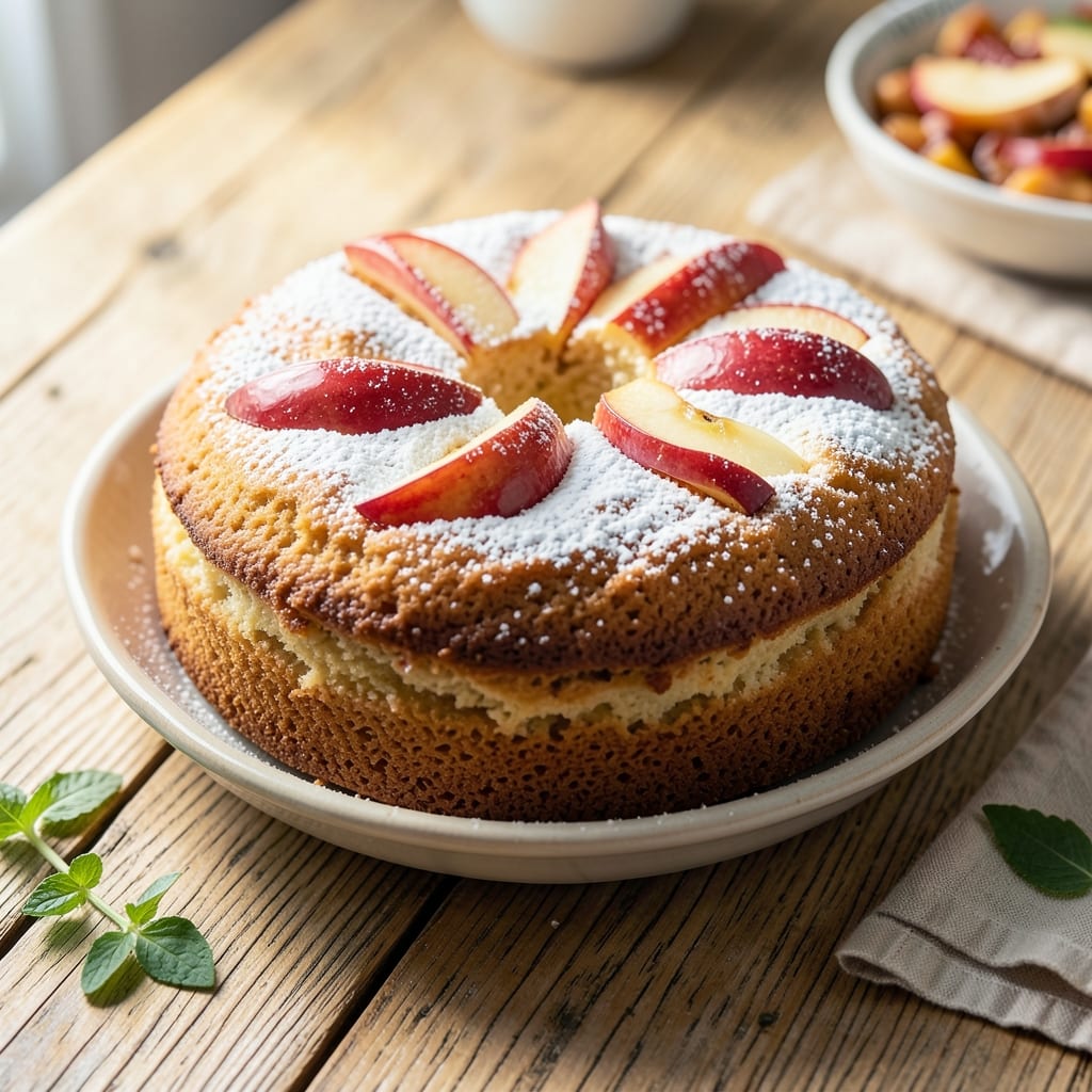 Apple Cake Recipe No Oil: Moist Layers and Cinnamon Swirl Magic Without Grease