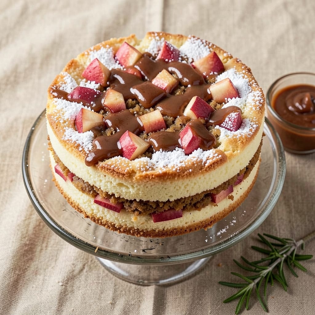 Angela Logan's Apple Mortgage Cake Recipe: Spiced Layers and Buttery Fondant Crown Magic