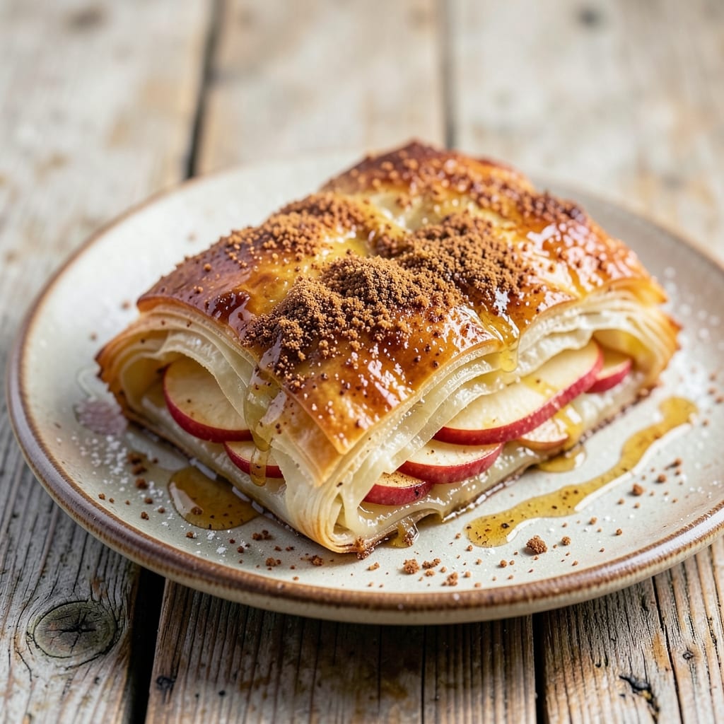 Apple and Cinnamon Strudel Recipe: Shatterproof Phyllo Layers with Spiced Apple Heart