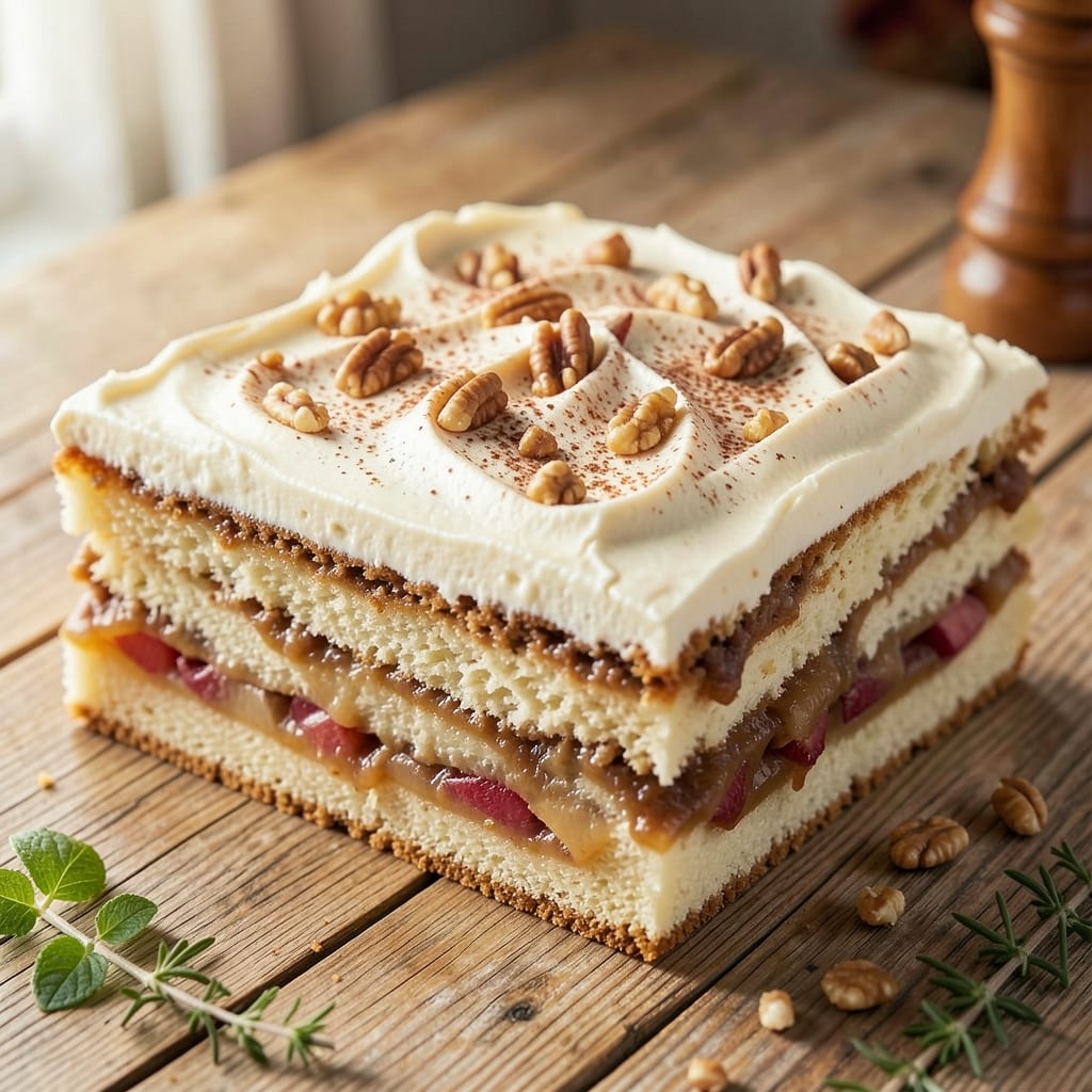 Apple Cinnamon Texas Sheet Cake Recipe: Spiced Apple Layers with Buttery Streusel Crown