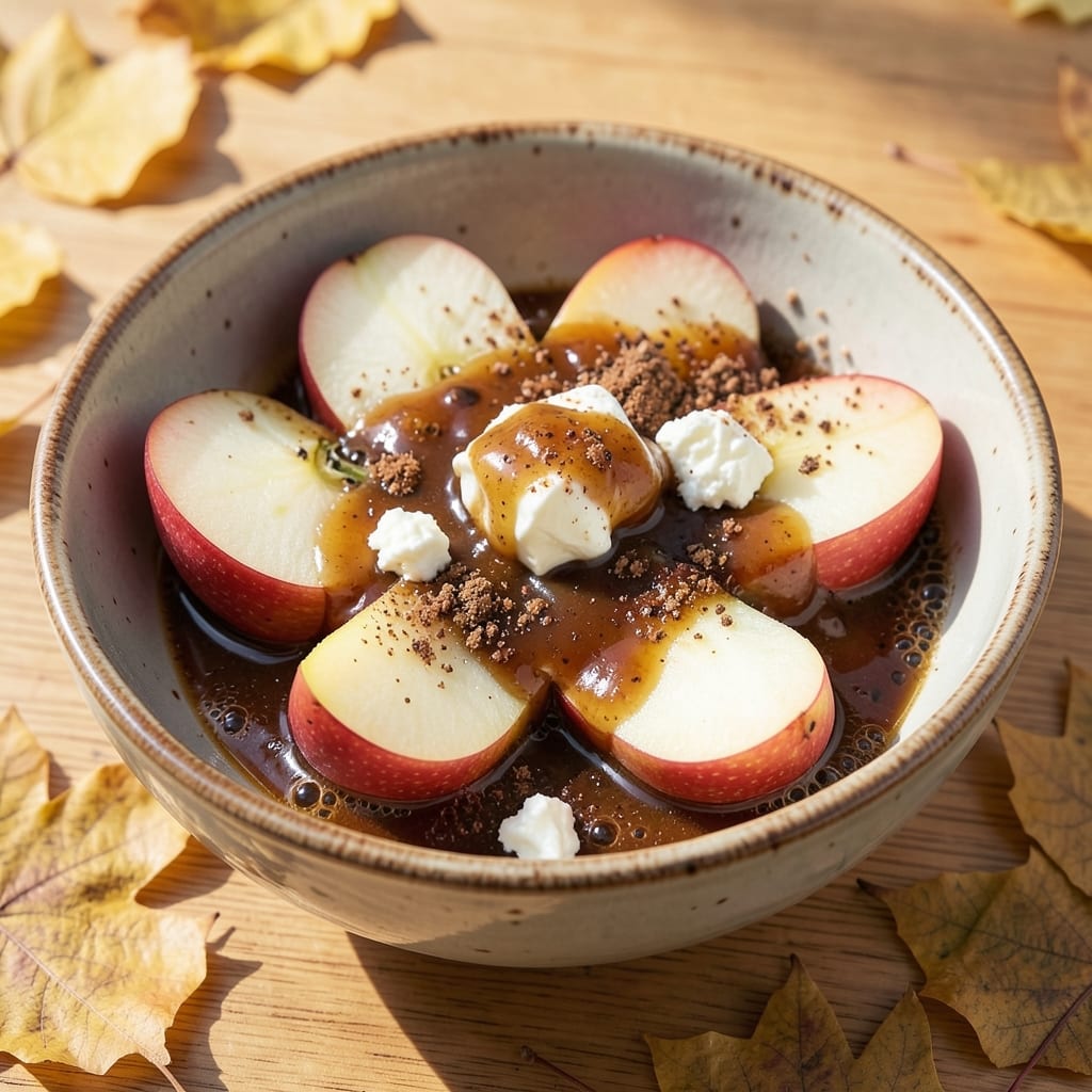 Apple Bourbon Dessert Recipe: Deep Caramelized Crunch with Boozy Spice