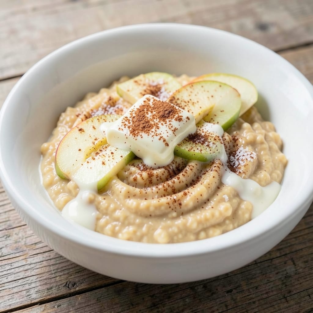 Apple Cinnamon Cream of Wheat Recipe: Warm Spiced Breakfast With Buttery Apple Swirls