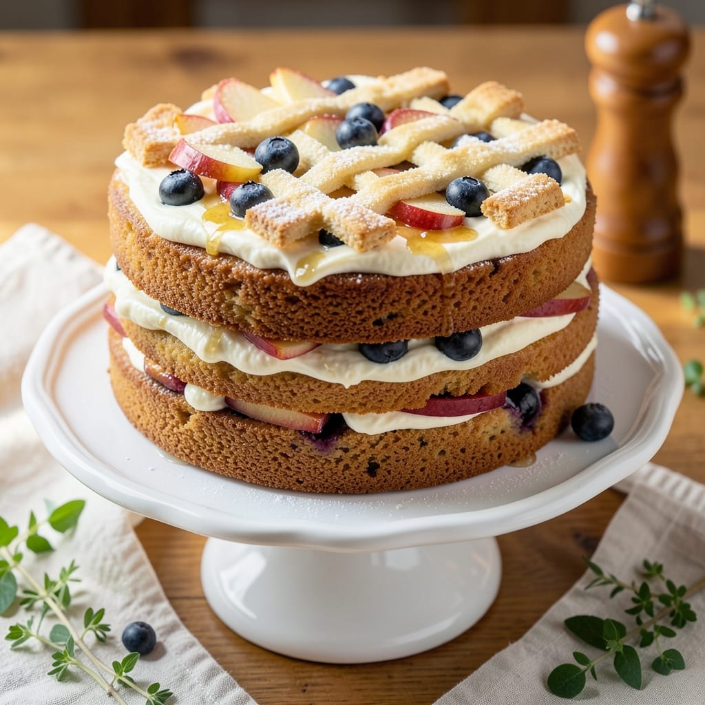 Apple and Blueberry Cake Recipe: Two-Layer Moistness With Bursting Berries