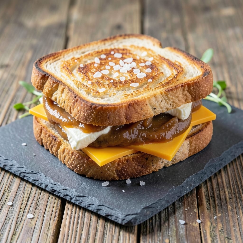Apple Butter Sandwich Recipe: Spiced Jam and Cream Cheese Fusion