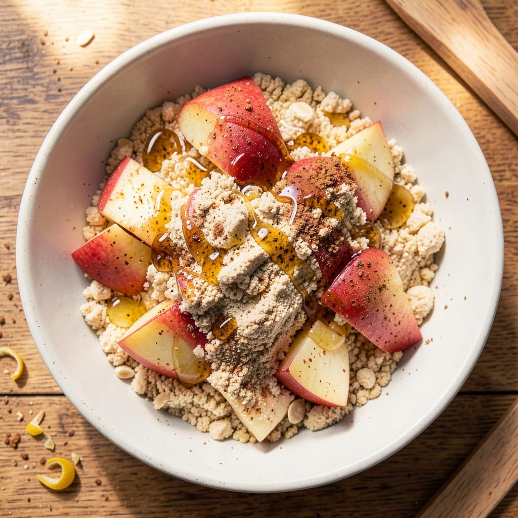 Apple Almond Flour Recipe: Warm Spiced Apple Bites With Nutty Crunch