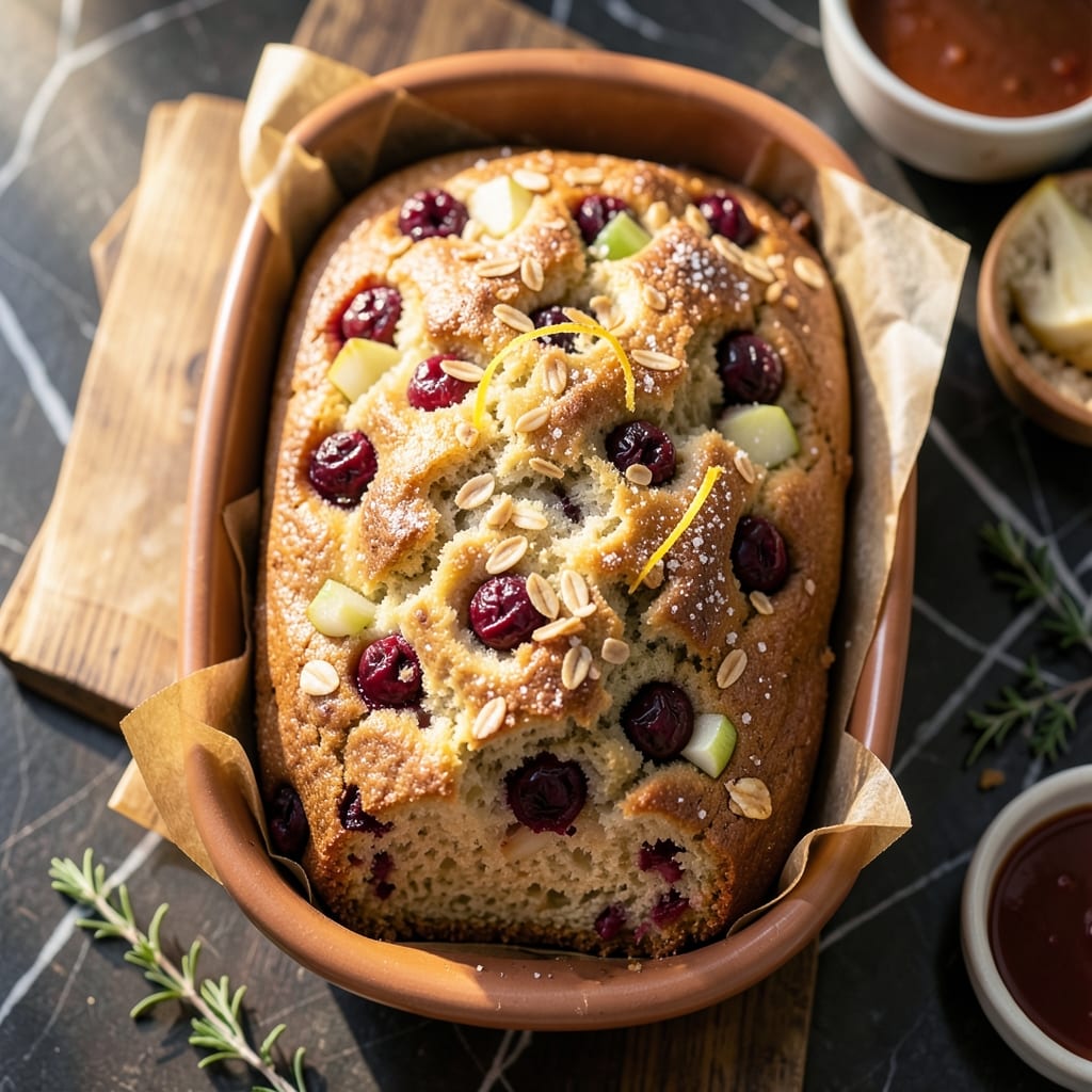 Apple Cranberry Quick Bread Recipe: Moist Crumb and Tart-Sweet Bites