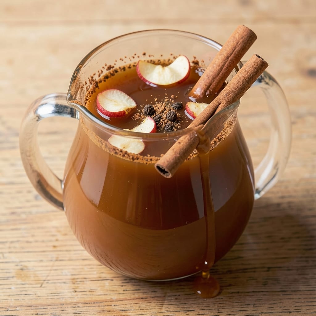 Apple Brown Sugar Coffee Syrup Recipe: Spiced Caramel Swirl for Morning Coffee Magic