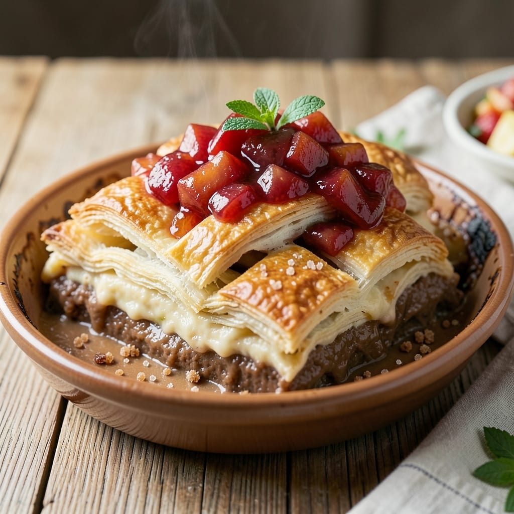Amish Apple Jack Pudding Recipe: Boozy Vanilla Swirls in One Tin
