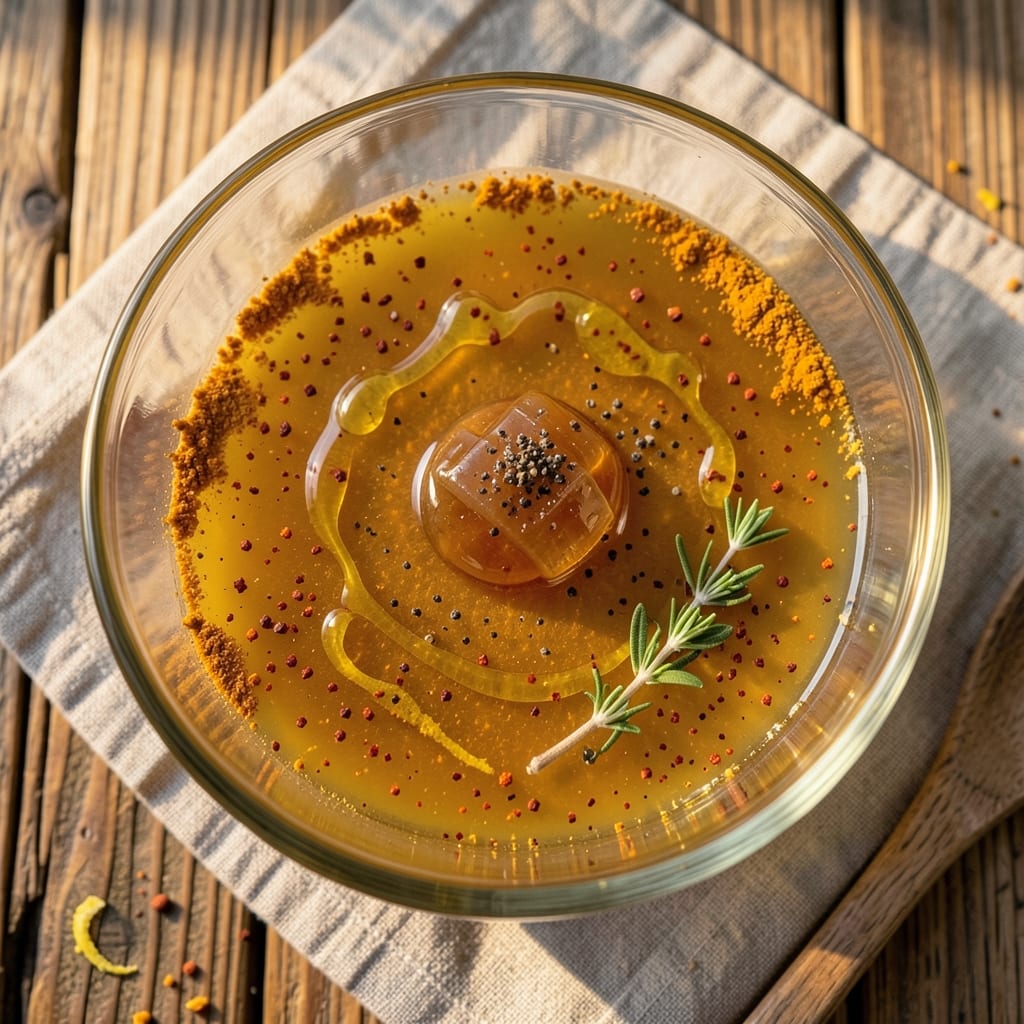 Apple Cider Vinegar Turmeric Cayenne Pepper Recipe: Golden Anti-Inflammatory Drizzle for Meals