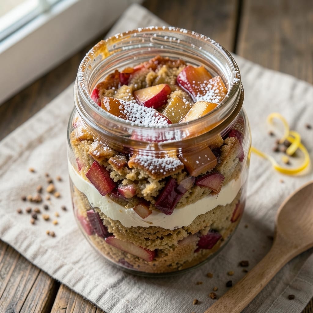 Apple Cake in a Jar Recipe: Layered Vanilla Spice Magic in Minutes