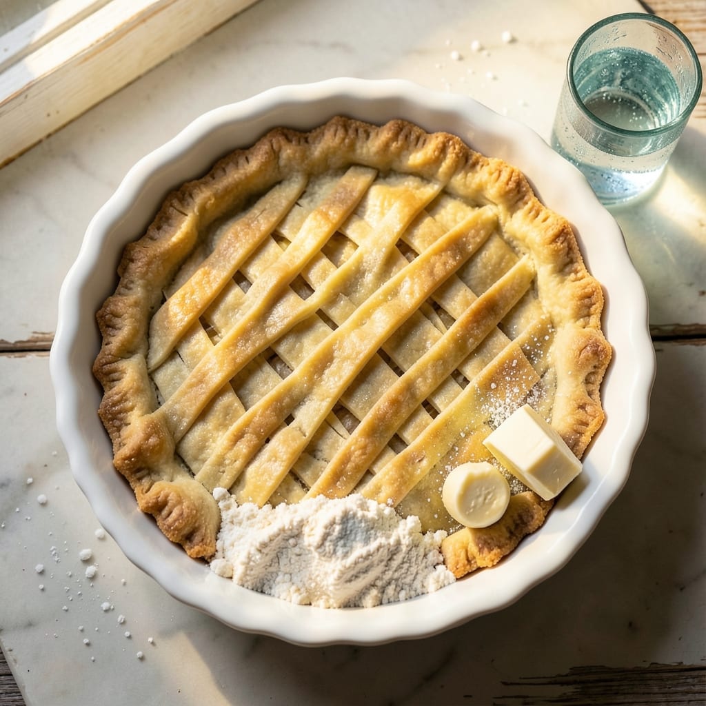 9-Inch Apple Pie Crust Recipe: Perfectly Flaky Edges Without the Hassle
