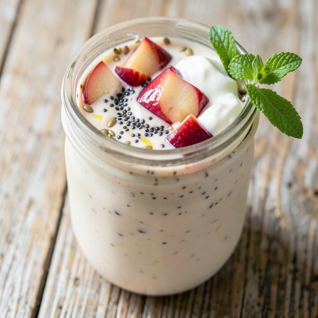 Apple Chia Seeds Smoothie for Weight Loss Recipe: Fiber-Packed Metabolism Booster in 5 Minutes