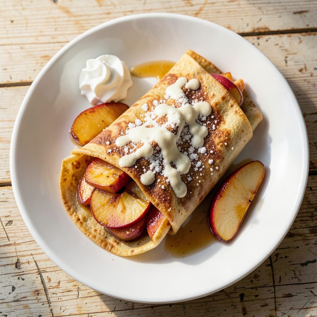 Apple Cinnamon Crepes Recipe: Fluffy Layers With Warm Apple-Cinnamon Filling