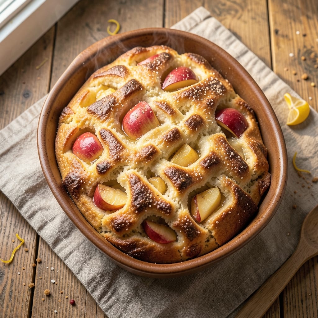 Apple Cobblestone Bread Recipe: Spiced Apple Streusel Top That Never Burns