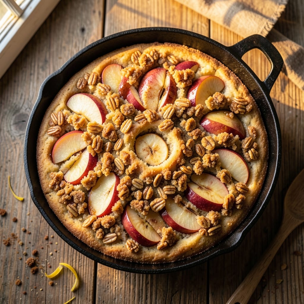 Apple Coffeecake Recipe: Buttery Streusel Crown Over Warm Spiced Apple Layers