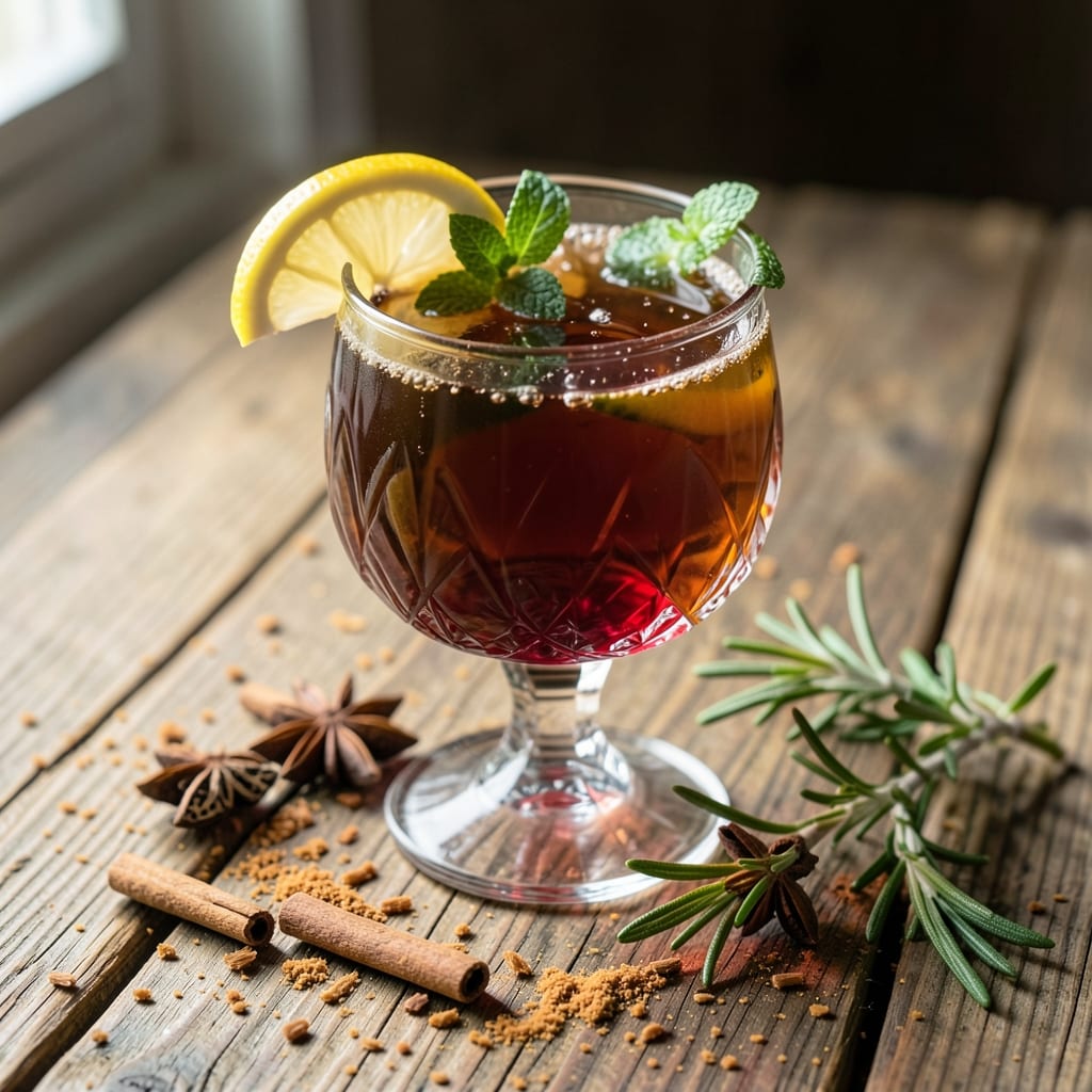 Apple Cider Sangria Mocktail Recipe: Spiced Autumn Sipper With Citrus Zing