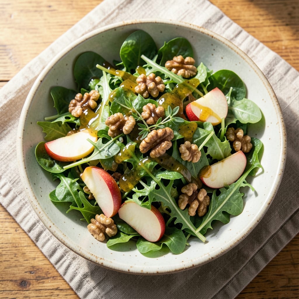 Apple Cider Vinegar Salad Recipe: Zesty Kick That Brightens Any Greens