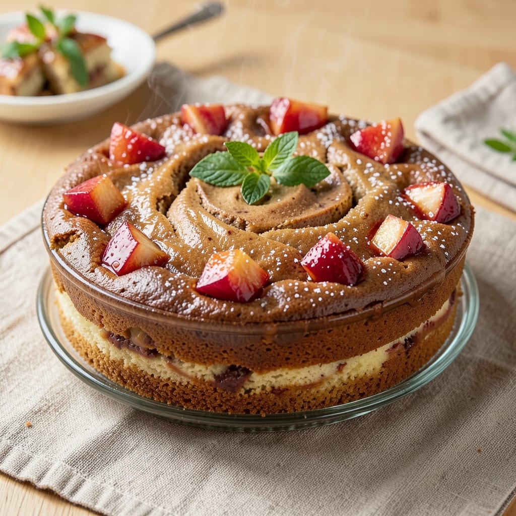 8x8 Apple Cake Recipe: Moist Layers and Cinnamon-Spiced Swirls