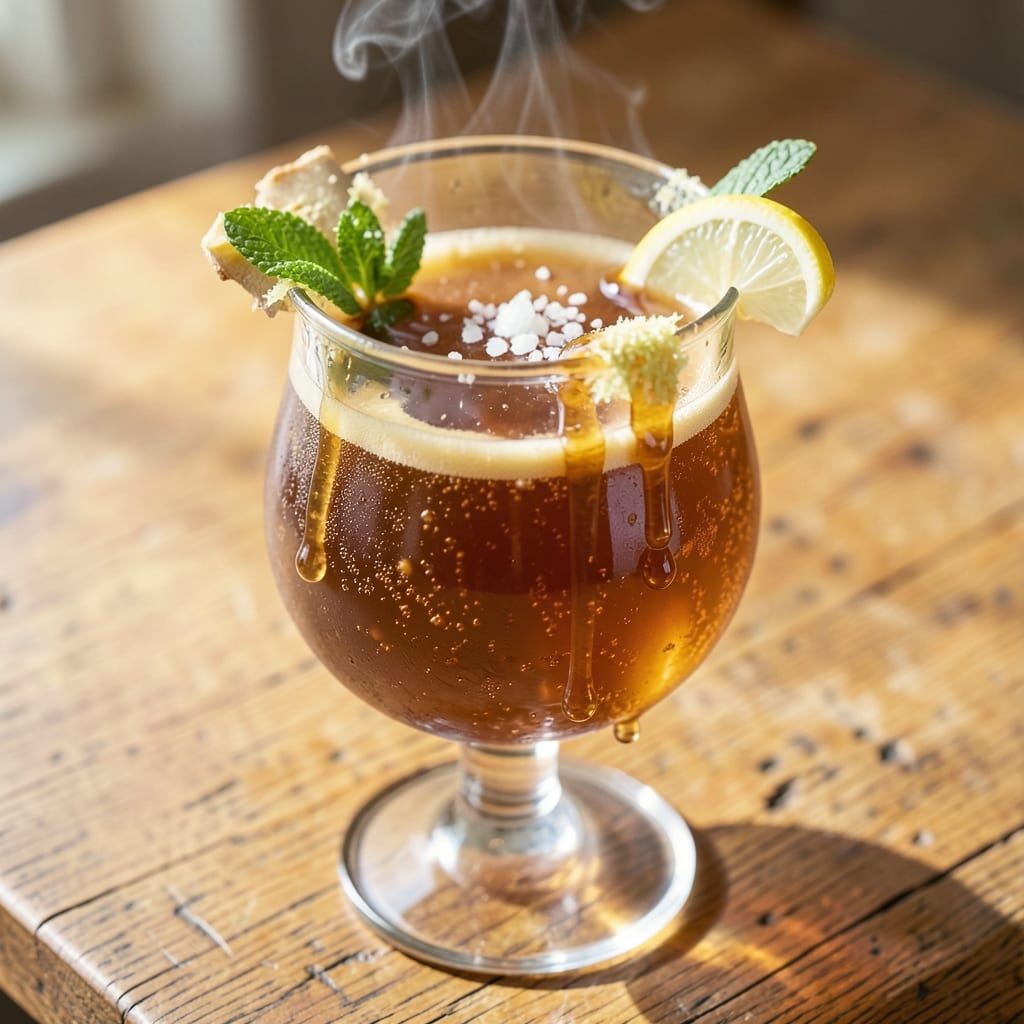 Apple Cider Vinegar, Ginger, and Honey Drink Recipe: Zesty Fire Cider Elixir With Anti-Inflammatory Kick