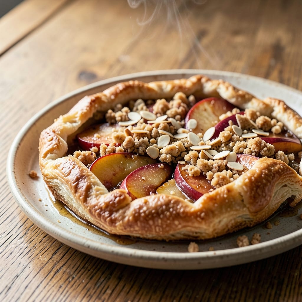 Apple Almond Galette Recipe: Rustic Crust Hugs Spiced Apple Filling