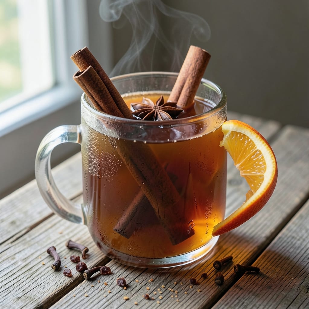 Apple Cider Grog Recipe: Spiced Winter Elixir With Buttery Rum Glow
