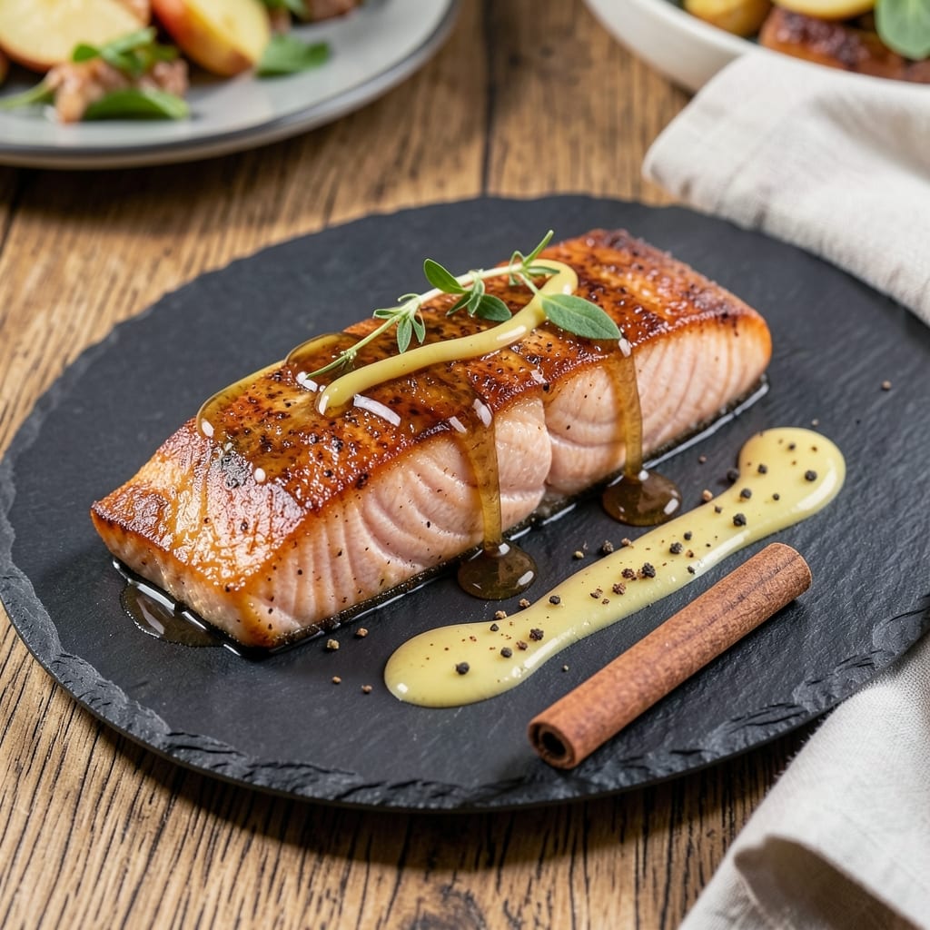 Apple Cider Salmon Recipe: Sweet-Spiced Glaze That Caramelizes Edges