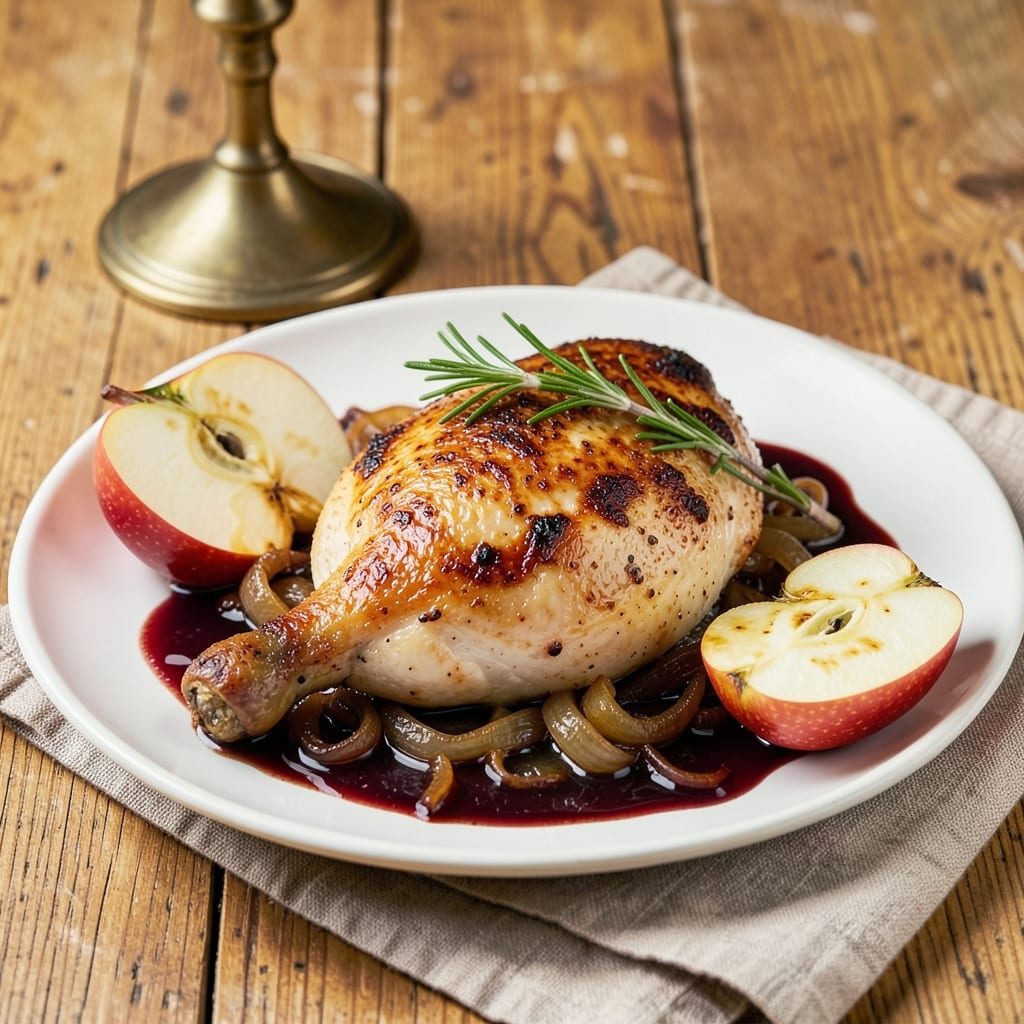 Apple Balsamic Chicken Recipe: Glazed Caramelized Crunch With Tangy Kick