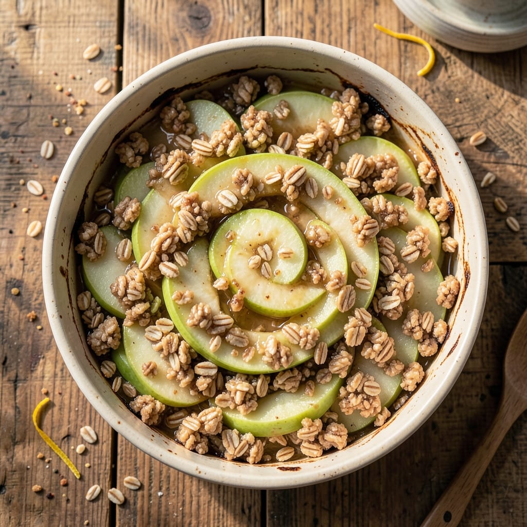 8x8 Inch Apple Crisp Recipe: Warm Spice and Buttery Streusel Magic
