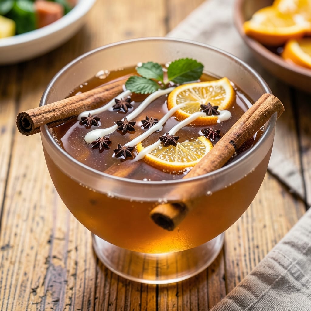 Alcoholic Apple Cider Punch Recipe: Spiced Rum Infusion for Holiday Crowds