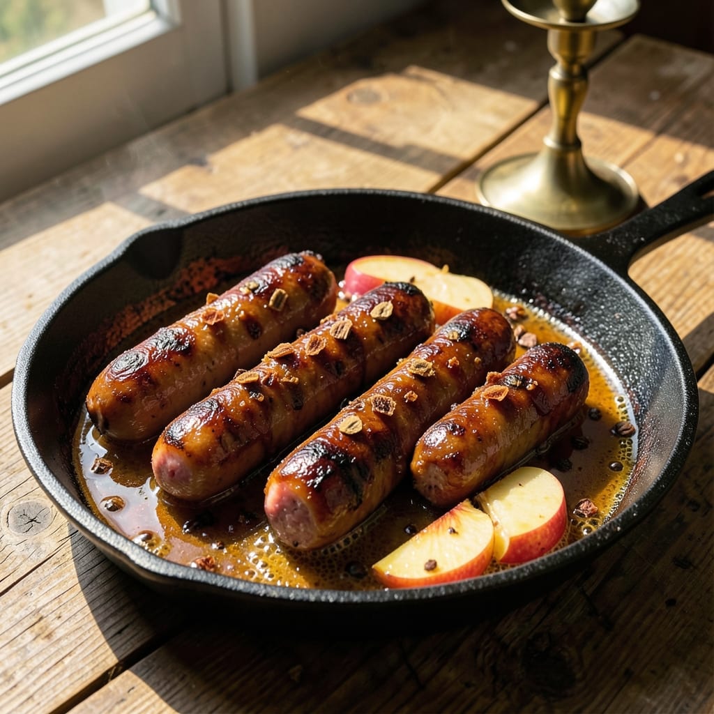 Apple Cider Brats Recipe: Slow-Simmered Spice and Sweetness in One Skillet
