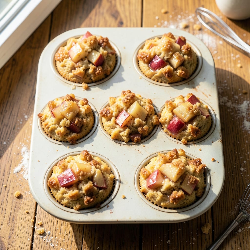 Apple Cinnamon Crumble Muffins Recipe: Warm Spiced Bites With Buttery Streusel Crown