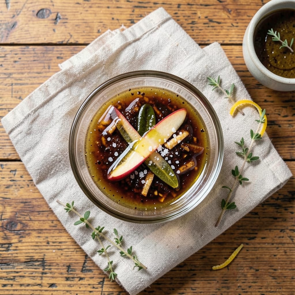 Apple Cider Balsamic Vinaigrette Recipe: Bright Balance for Salads and Dips
